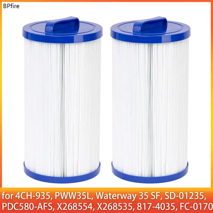 Filtre de spa compatible avec 4CH-935, PWW35L, Waterway 35 SF, SD-01235, PDC580-AFS, X268554, X26853
