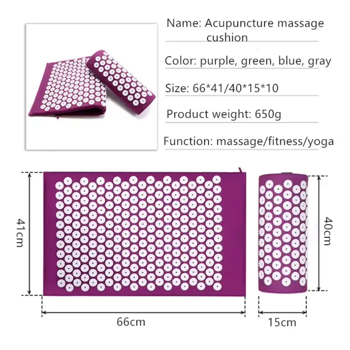 Masseur tapis de Yoga coussin acupression