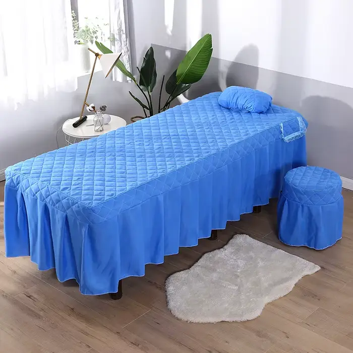 1 pièce Housse de lit de massage pour table de salon de beauté et SPA