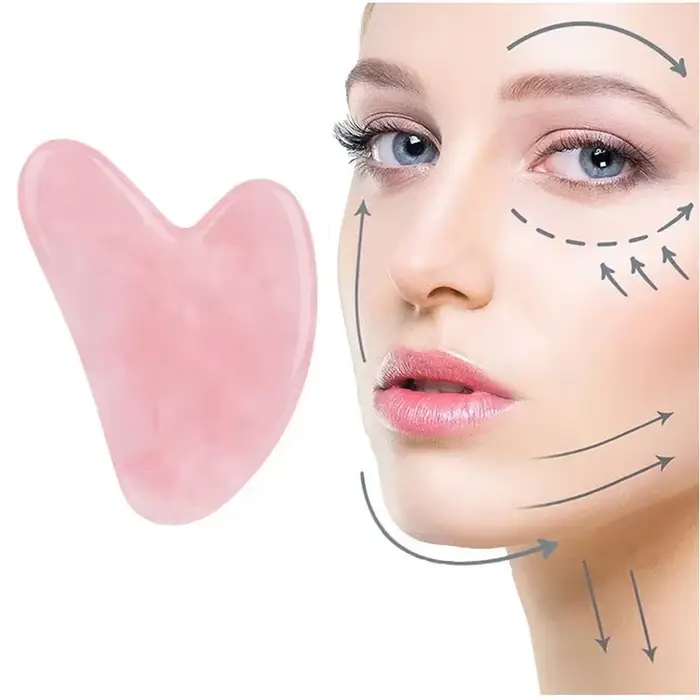 Massage du visage GuaSha Jade beauté