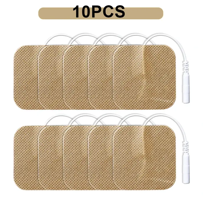 10/20/50/100 pièces tampons de remplacement d'unité TENS 2x2 "électrodes auto-adhésives