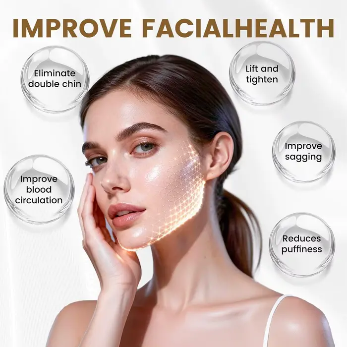 Brosse de massage pour drainage lymphatique du visage