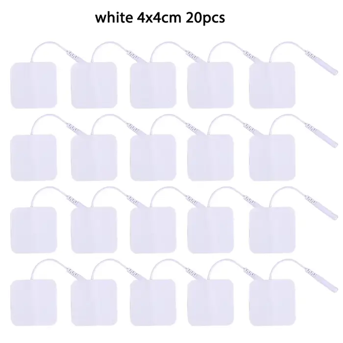 Patch de remplacement auto-adhésif en tissu Non tissé, pour masseur corporel électrique Tens, électr