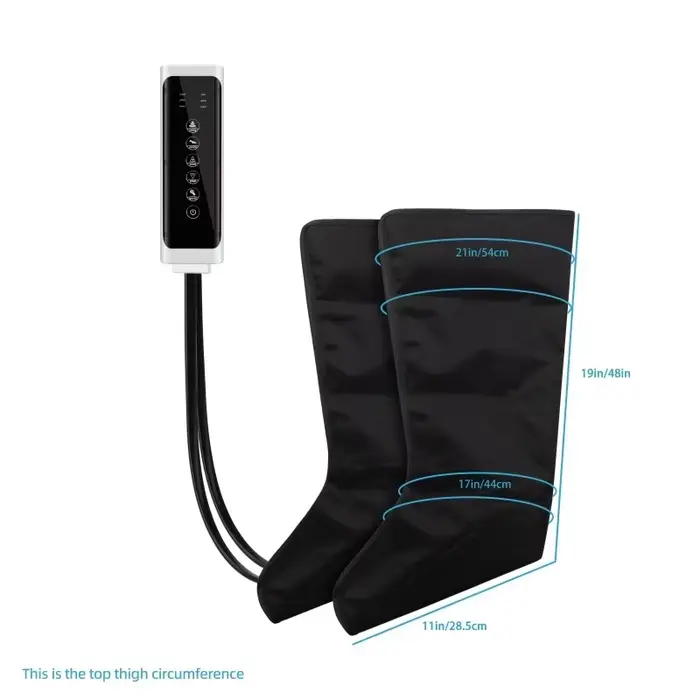 JinKairui Masseur de jambes pneumatique électrique version étendue pour une relaxation profonde des