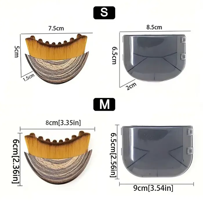 Brosse pour le visage à Contour lymphatique
