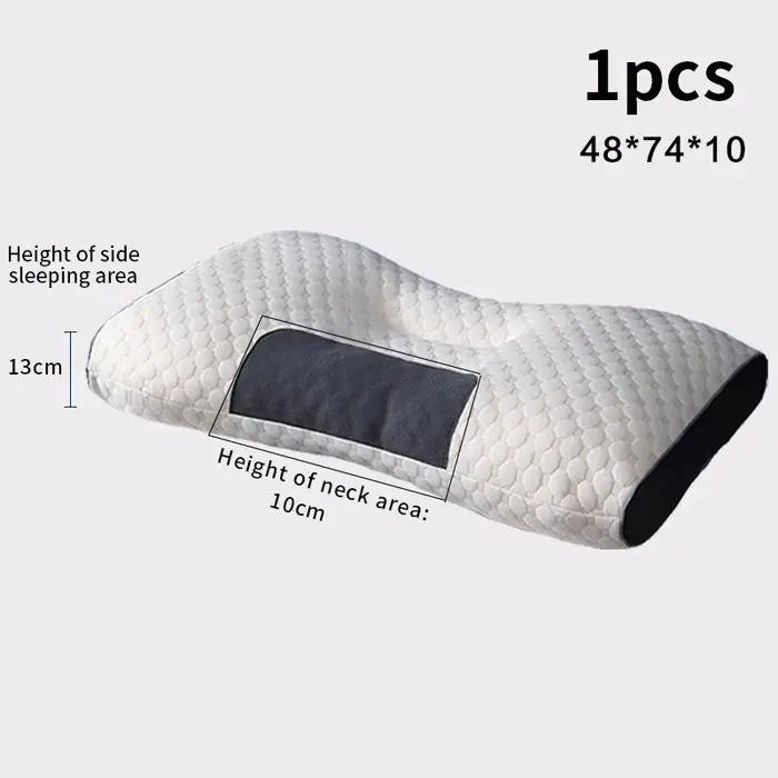 Oreiller cervical pour aider à dormir et protéger le cou