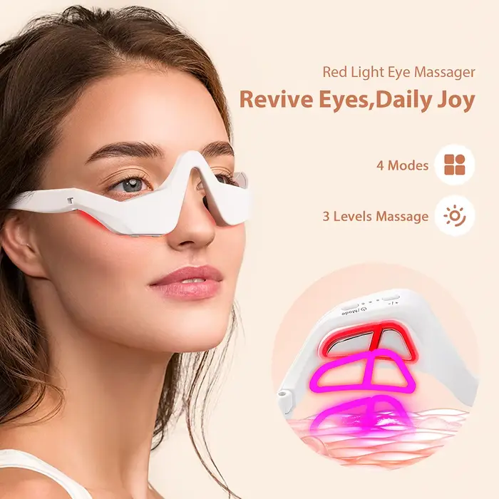 Masseur oculaire 3D, masseur relaxant pour les yeux, soulagement de la fatigue, atténuation des cern