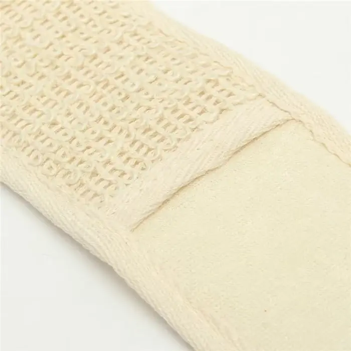 Éponge de massage exfoliante douce naturelle en loofah pour le bain et la douche