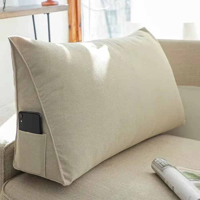 Bureau canapé chevet dos coussin chaise longue TVReading