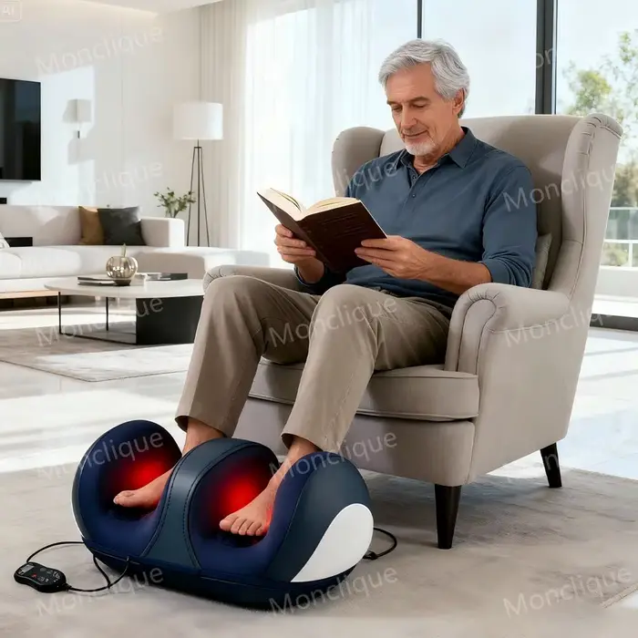 Masseur de pieds électrique de grande taille