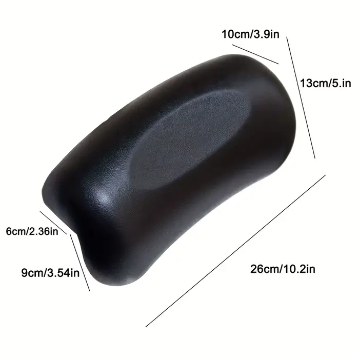 Oreiller de baignoire de luxe – Support doux pour le cou et le dos – Ventouses antidérapantes – Séchage rapide – Accessoires de bain spa