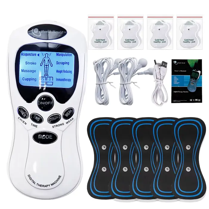 Machine Tens de physiothérapie, stimulateur musculaire à impulsion électronique, relaxation du cou,