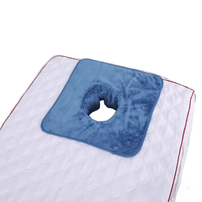 Carré 35*35 cm velours épaissi beauté SPA Table de Massage rabotage serviette de visage