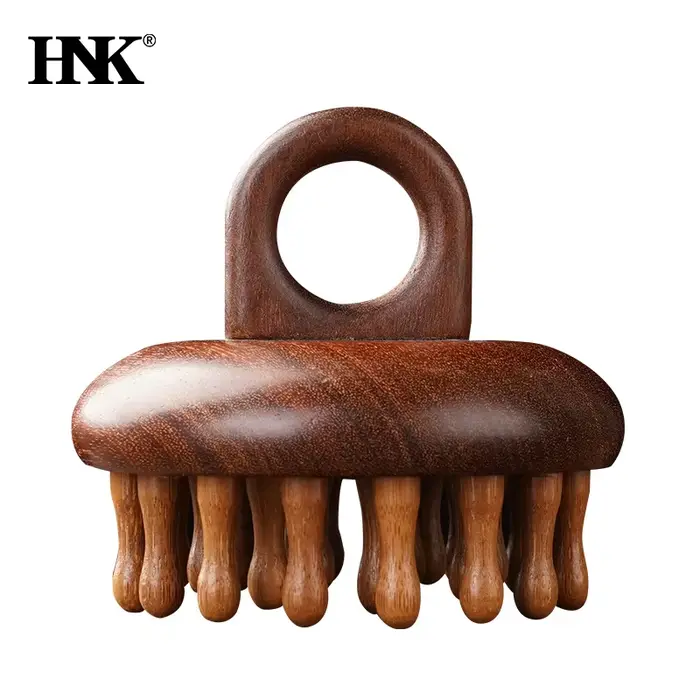Peigne de Massage thérapeutique en bois