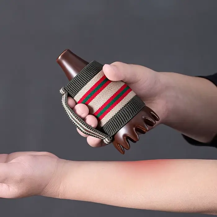 Brûleur de Moxibustion à 12 Dents pour Dragage des d'œuvre diens