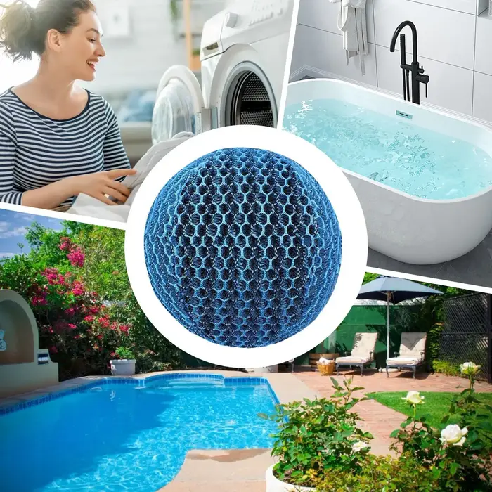 Éponge absorbante d'huile, écumoire en mousse, absorbeur de mousse pour spa, filtre flottant réutilisable, boules nettoyantes pour graisse de spa et piscine