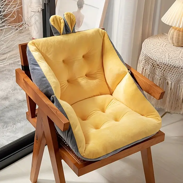 Coussin de lecture confortable et moderne en oreilles de lapin