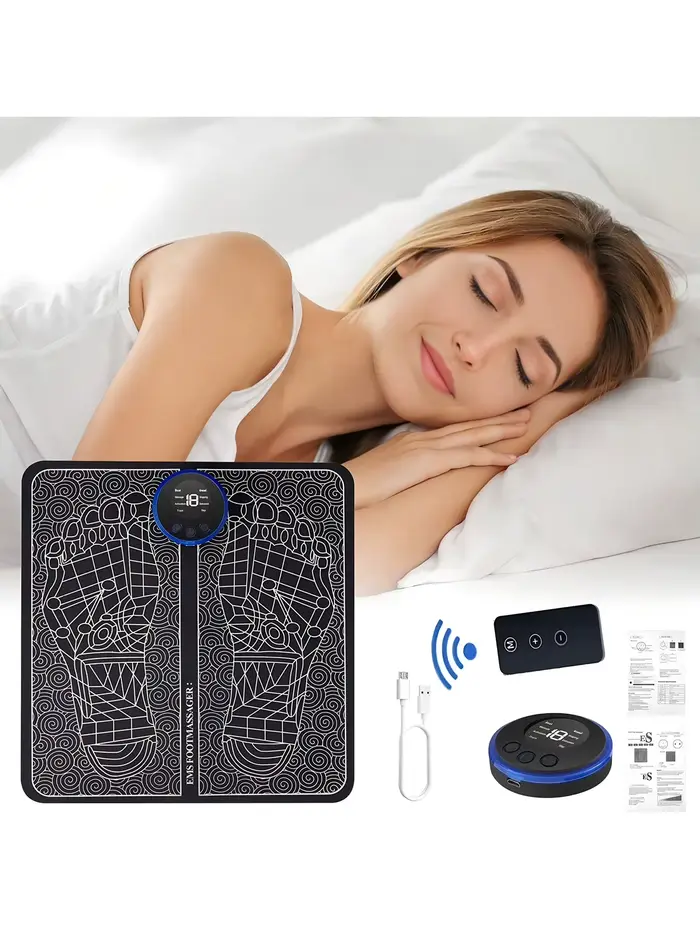 Masseur de pieds Machine de thérapie des pieds EMS coussin de Massage des pieds impulsion dispositif