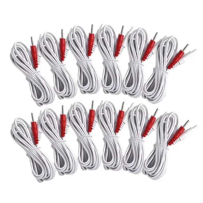 Fils d'électrode TENS à 2 voies