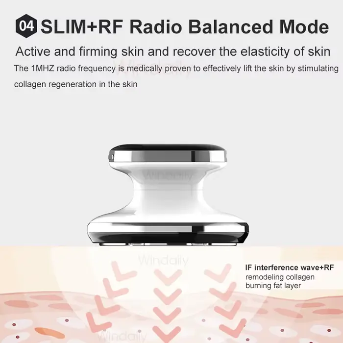 Machine amincissante à radiofréquence EMS et RF