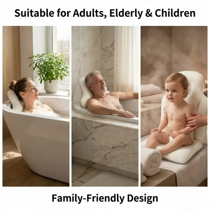 Coussin de bain pour adulte