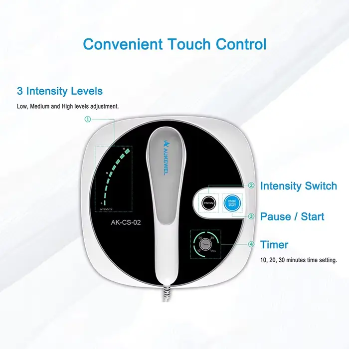 Machine de physiothérapie par ultrasons pour soulager la douleur et massage musculaire profond masseur d'instrument