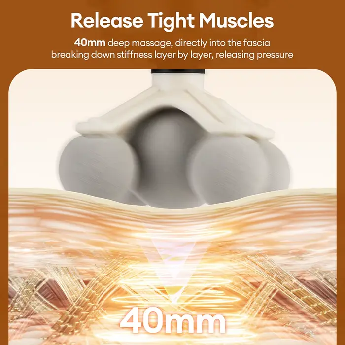 Pistolet de Massage électrique 11 en 1