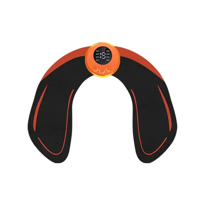 Ceinture de stimulation musculaire EMS pour abdominaux avec entraîneur de taille - Électrique, recha