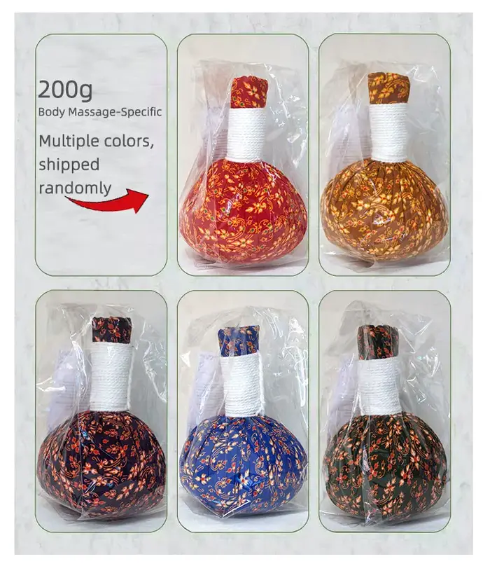 Boule de Massage à base de plantes thaïlandaises