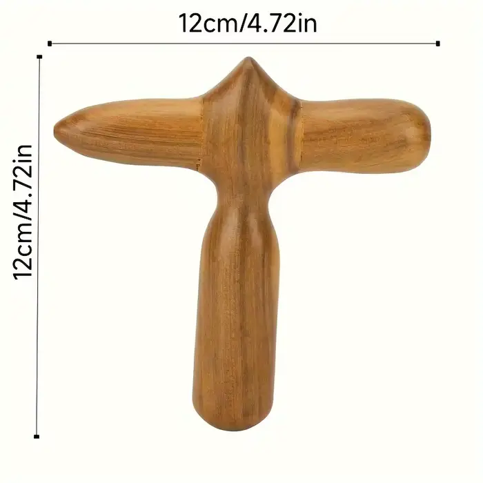 2 bâtons de massage en bois