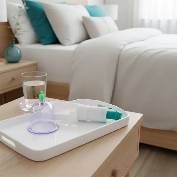 Kit de ventouses pour massage corporel 6 pièces – Thérapie par aspiration pour la récupération musculaire et le bien-être à domicile