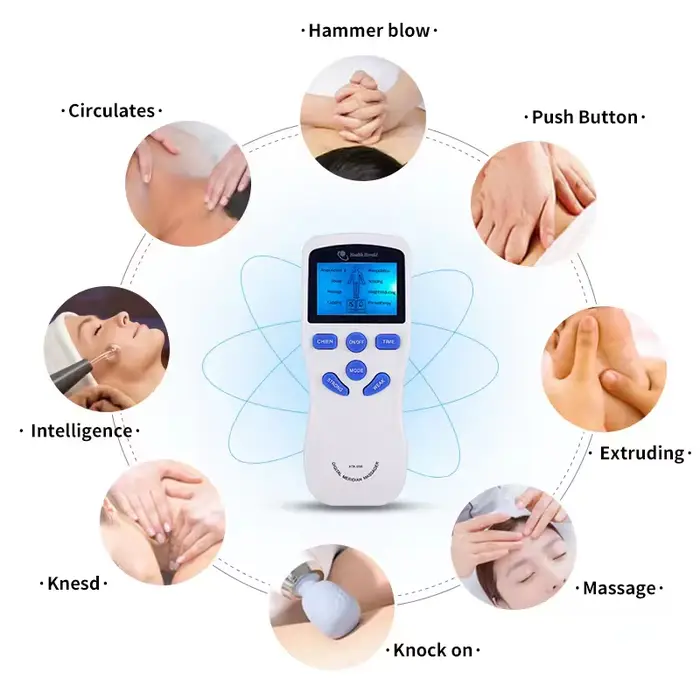 Masseur Tens stimulateur musculaire électrique Acupuncture Massage corporel numérique minceur Machine accessoires