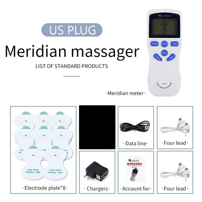 Masseur Tens stimulateur musculaire électrique Acupuncture Massage corporel numérique minceur Machine accessoires
