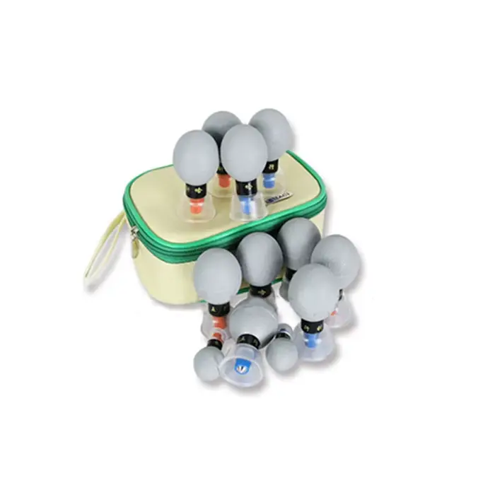 12 pièces ventouses TCM impulsion magnétique acupression thérapie