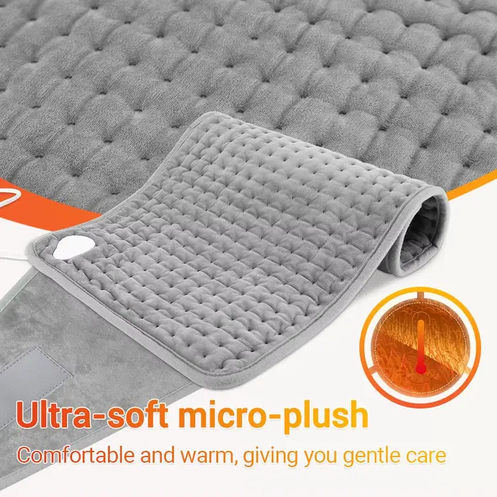 Coussin chauffant électrique physiothérapie couverture thermique contrôle de la température compresse chaude taille dos corps main chauffe-hiver