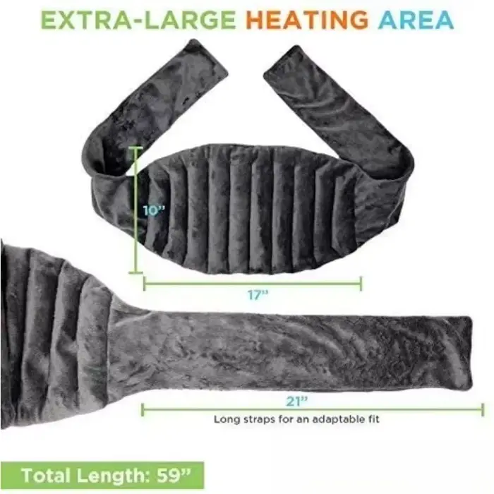 Coussin chauffant réutilisable Extra Large pour micro-ondable