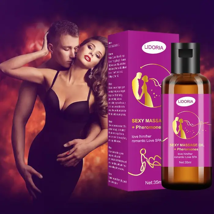 Huile de massage pour les parties intimes du corps