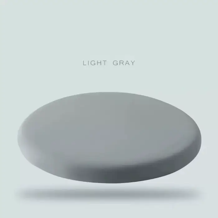 Coussin de siège rond confortable en mousse à mémoire de forme, antidérapant et doux, idéal pour la 