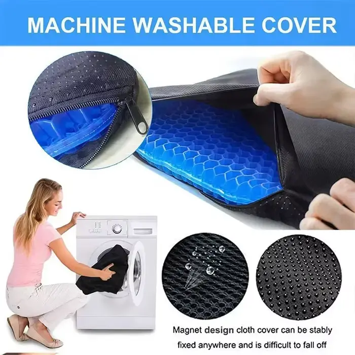 Coussin de siège en Gel Double épaisseur