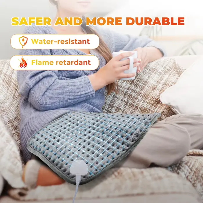 Coussin chauffant électrique chaud hiver physiothérapie couverture épaule cou dos colonne vertébrale jambe soulagement