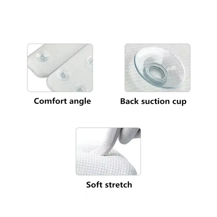 Oreiller de bain spa non ald
