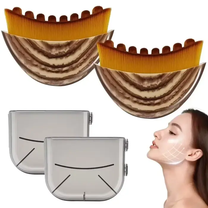 Nouvelle brosse de contour lymphatique pour le visage