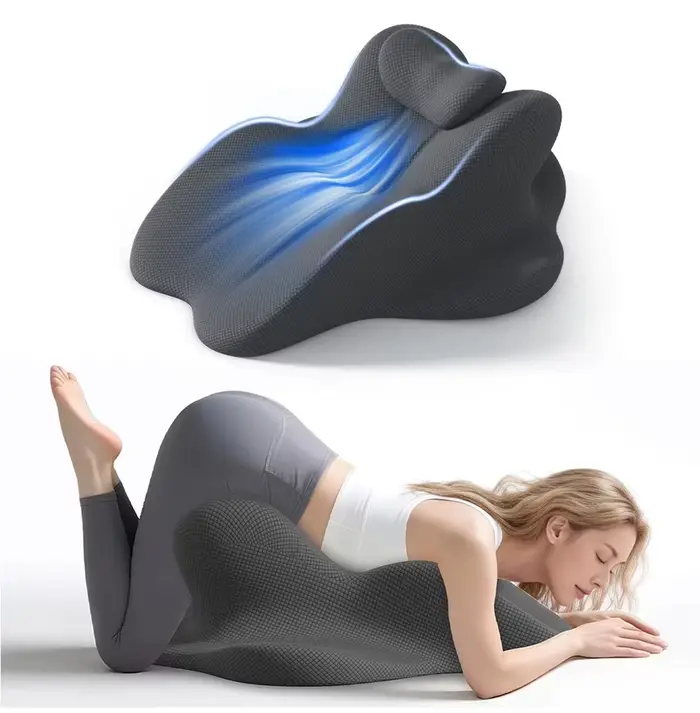 Coussin de lecture ergonomique pour lit, pour adulte, multifonctionnel, pour position sur le ventre,