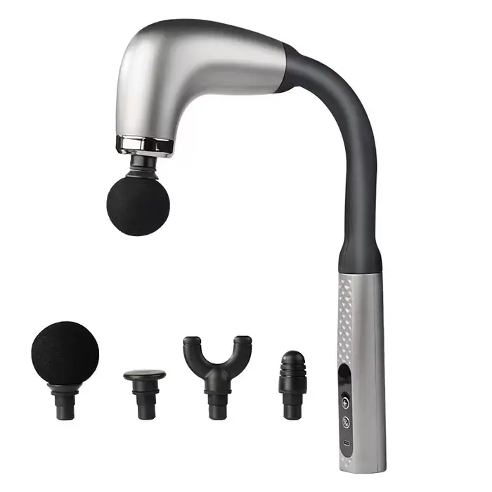 Pistolet de massage des tissus profonds amélioré 10MM pour soulager les douleurs musculaires du cou, des épaules, de la taille et des jambes, portable, idéal pour un usage quotidien