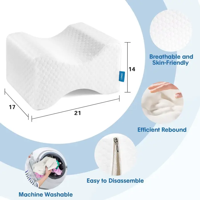 Coussin de genou pour dormir sur le côté