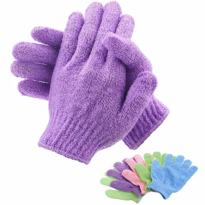 2 pièces/paire bain pour Peeling gant exfoliant