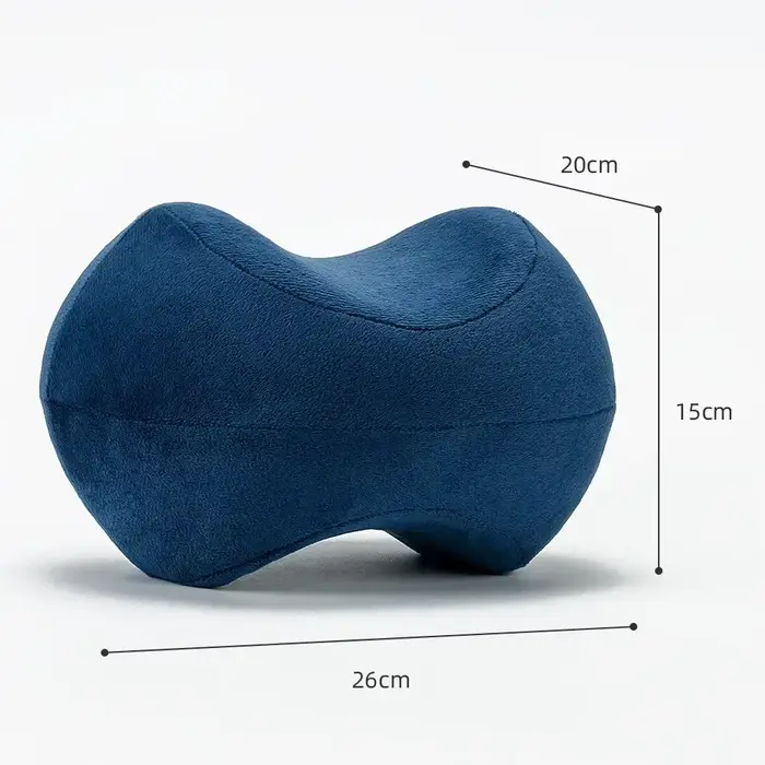 Oreiller orthopédique en mousse à mémoire de forme pour les jambes