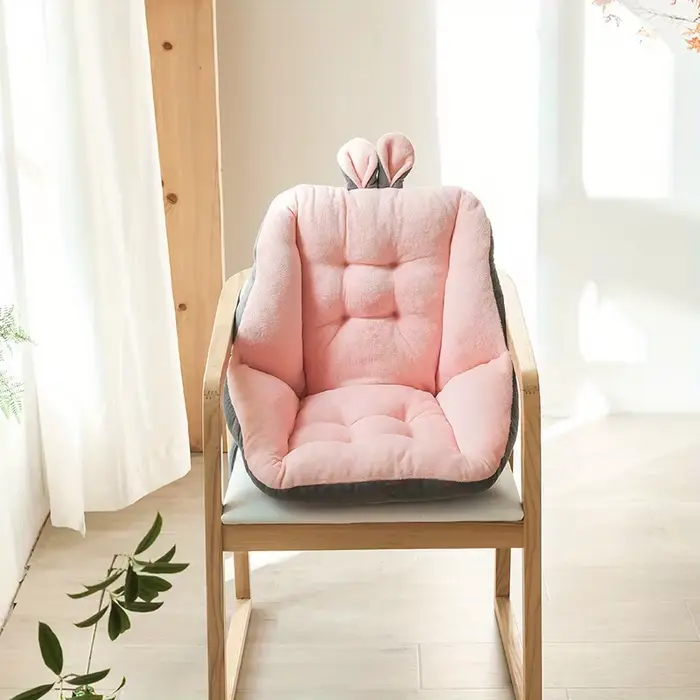 Coussin de lecture confortable et moderne en oreilles de lapin