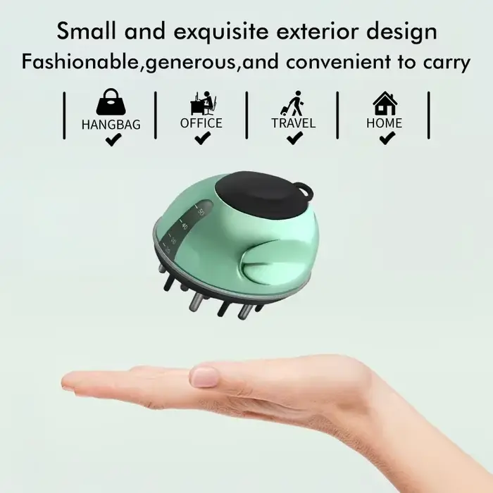Tête applicateur de cuir chevelu