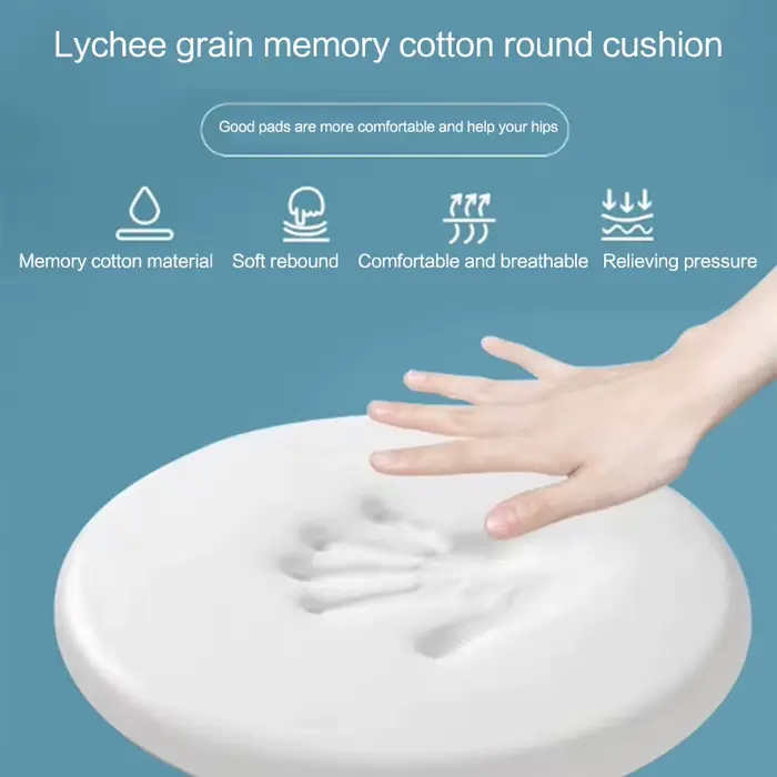Inyahome Coussin de siège confortable en mousse à mémoire de forme
